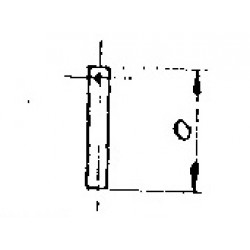 Pin For Bowl Retaining Hook And Lever